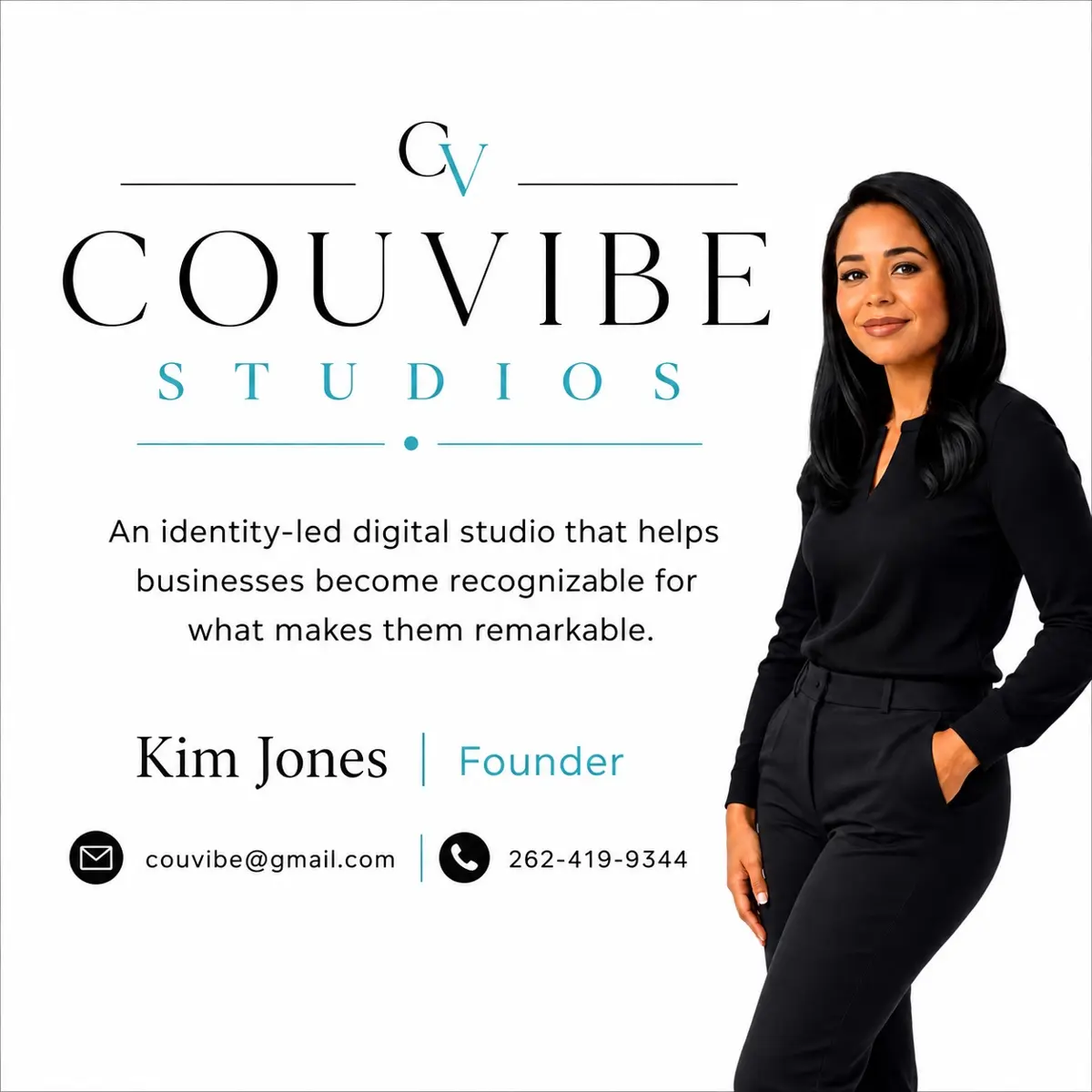 Kim Jones, founder of CouVibe Studios